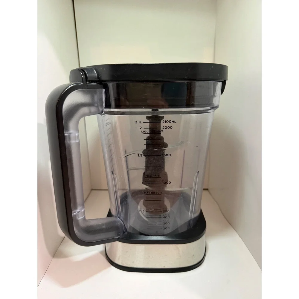 Ninja 72oz Blender Pitcher Replacement with Lid and Blade Assembly Clear Black